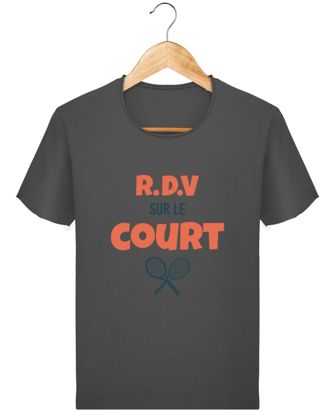  T-shirt Homme vintage RDV sur le court par tunetoo