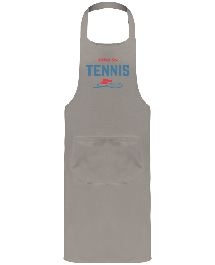 Tablier avec poches Accro au tennis par tunetoo