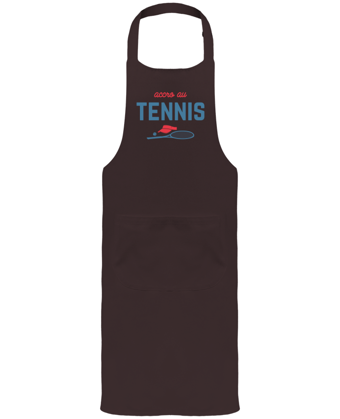 Garden or Sommelier Apron with Pocket Accro au tennis by tunetoo