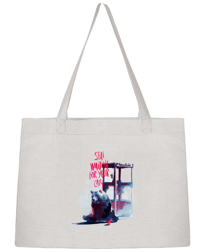 Shopping tote bag Stanley Stella Still waiting for your call by robertfarkas