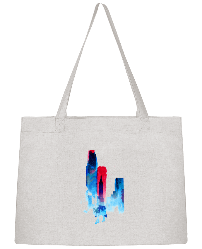 Shopping tote bag Stanley Stella The wolf of the city by robertfarkas