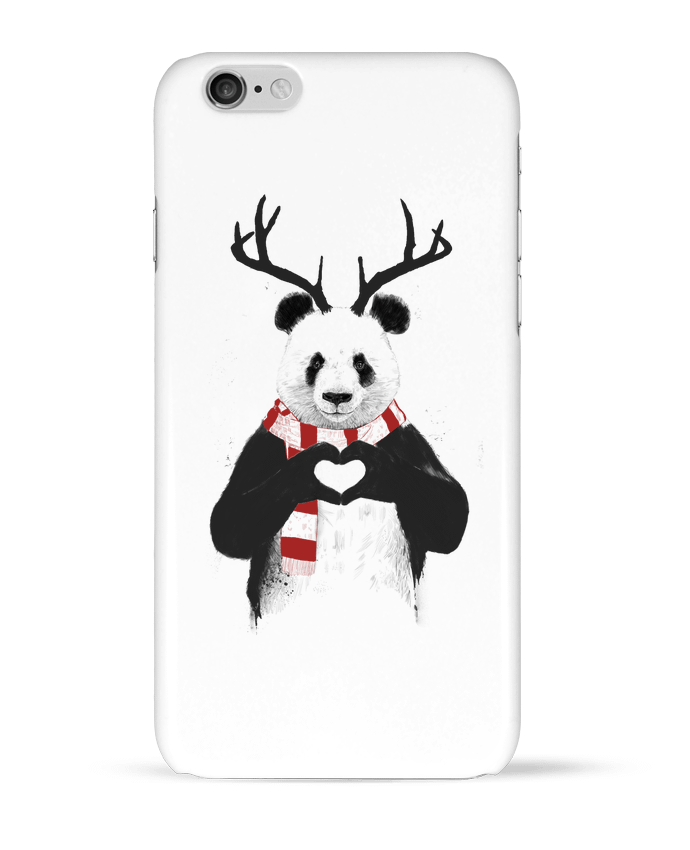 Coque iPhone 6 X-mas Panda par Balàzs Solti