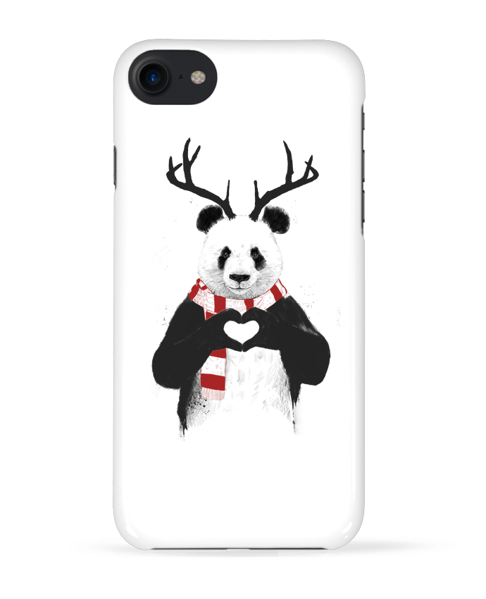 COQUE 3D Iphone 7 X-mas Panda de Balàzs Solti