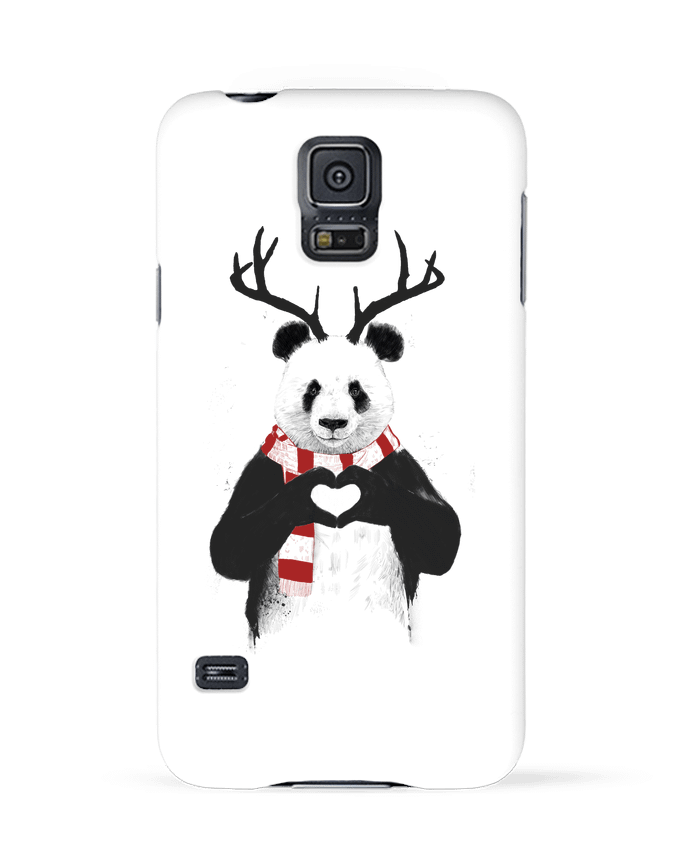 Case 3D Samsung Galaxy S5 X-mas Panda by Balàzs Solti