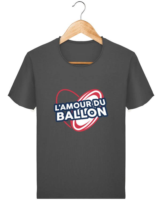 T-shirt Men Stanley Imagines Vintage L'amour du ballon - rugby by tunetoo