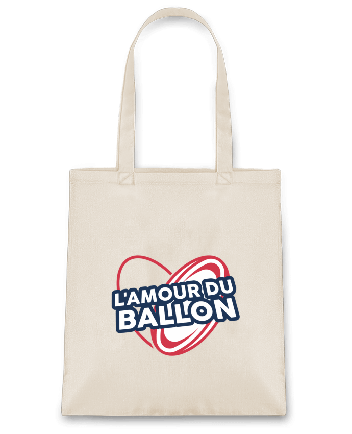 Tote Bag cotton L'amour du ballon - rugby by tunetoo