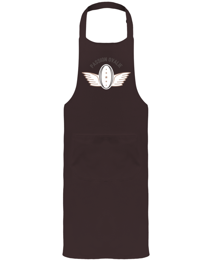 Garden or Sommelier Apron with Pocket Passion Ovalie by tunetoo