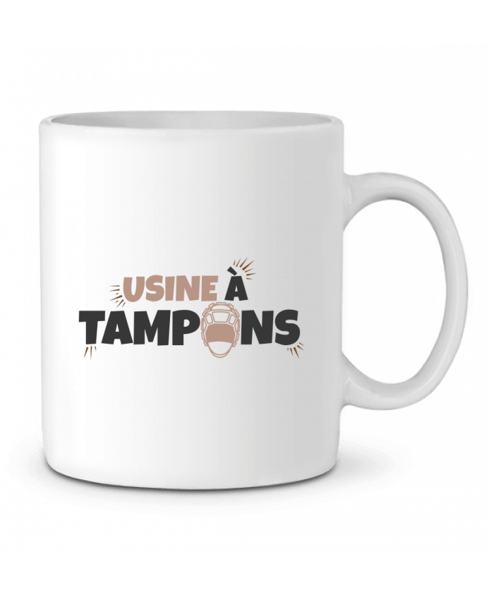 Ceramic Mug Usine à tampons - Rugby by tunetoo
