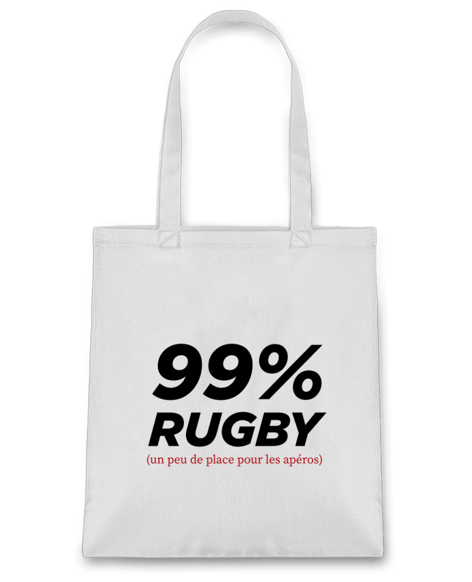 Tote Bag cotton 99% Rugby by tunetoo