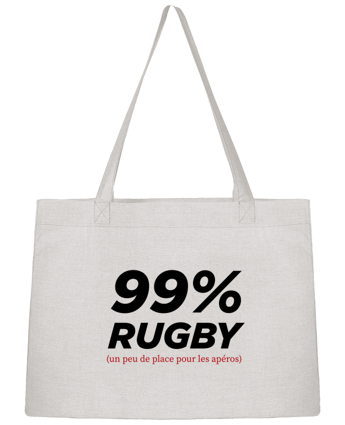 Shopping tote bag Stanley Stella 99% Rugby by tunetoo