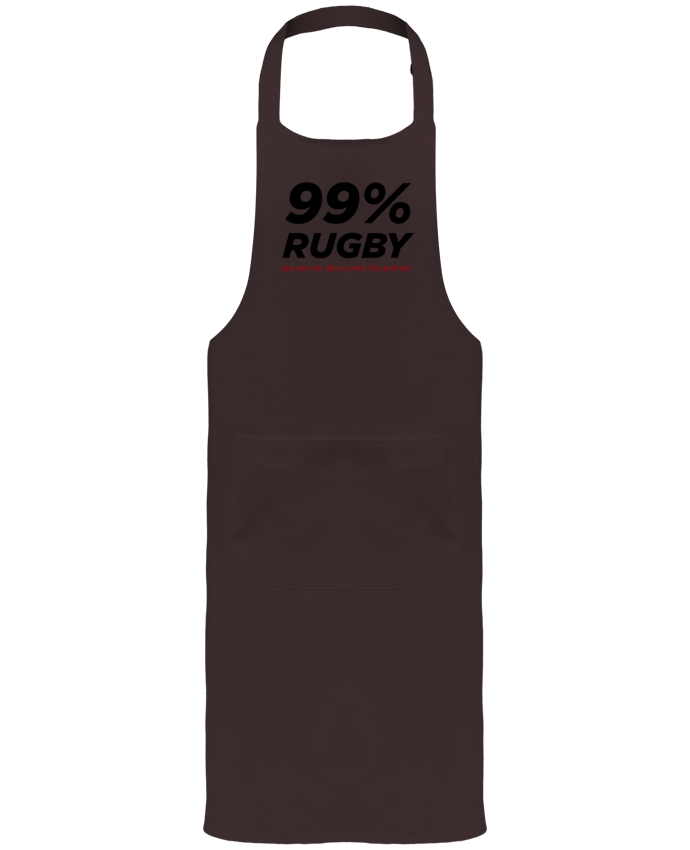 Garden or Sommelier Apron with Pocket 99% Rugby by tunetoo