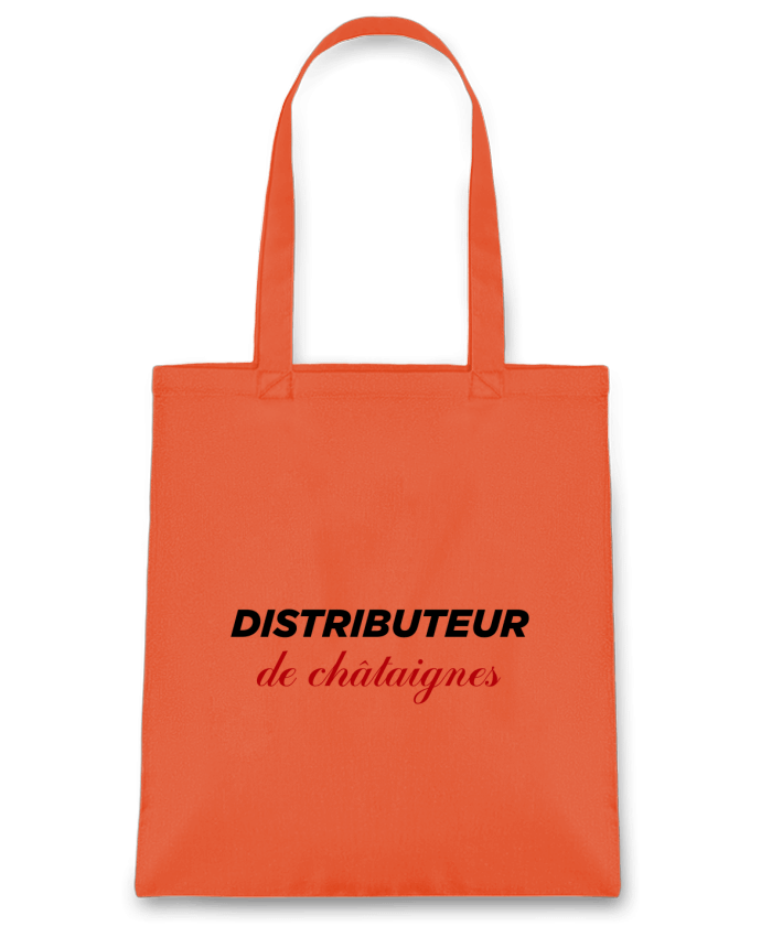 Tote Bag cotton Distributeur de châtaignes - Rugby by tunetoo