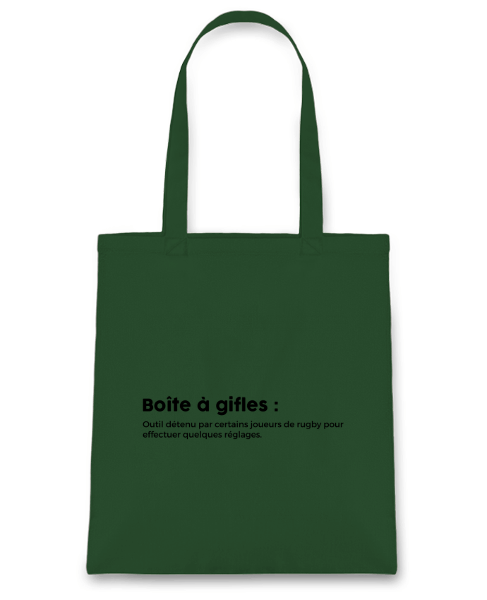 Tote Bag cotton Boîte à gifles - Rugby by tunetoo