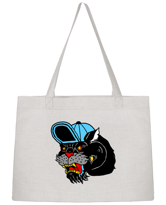 Shopping tote bag Stanley Stella Panther by Nick cocozza