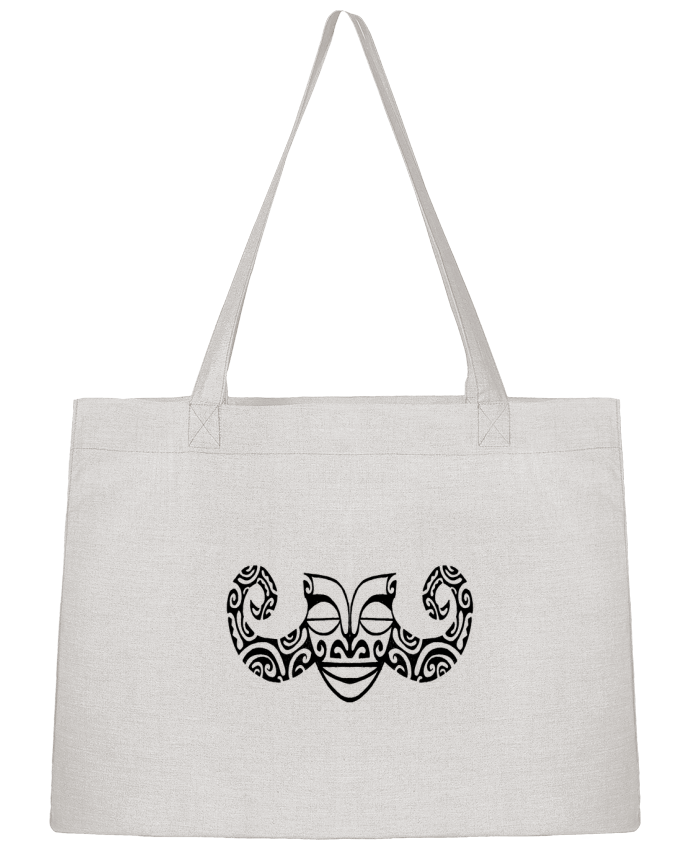 Shopping tote bag Stanley Stella Collier Tiki by TeanuanuaTatooDesign
