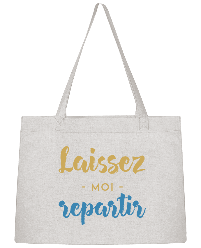 Shopping tote bag Stanley Stella Laissez moi rebytir by tunetoo