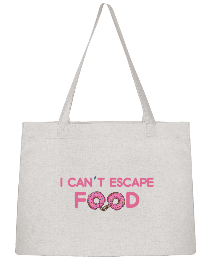 Shopping tote bag Stanley Stella I can't escape food by tunetoo