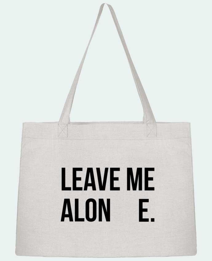 Shopping tote bag Stanley Stella Leave me alone. by tunetoo