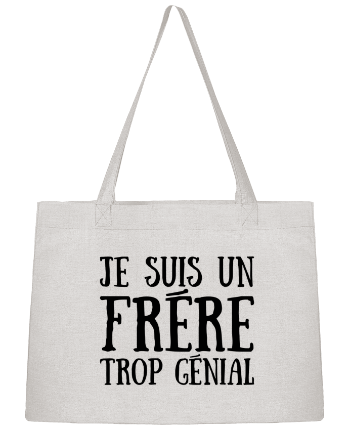 Shopping tote bag Stanley Stella Je suis un frère trop génial by tunetoo