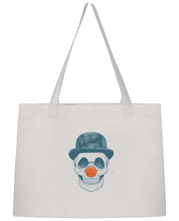 Shopping tote bag Stanley Stella Dead Clown by Balàzs Solti