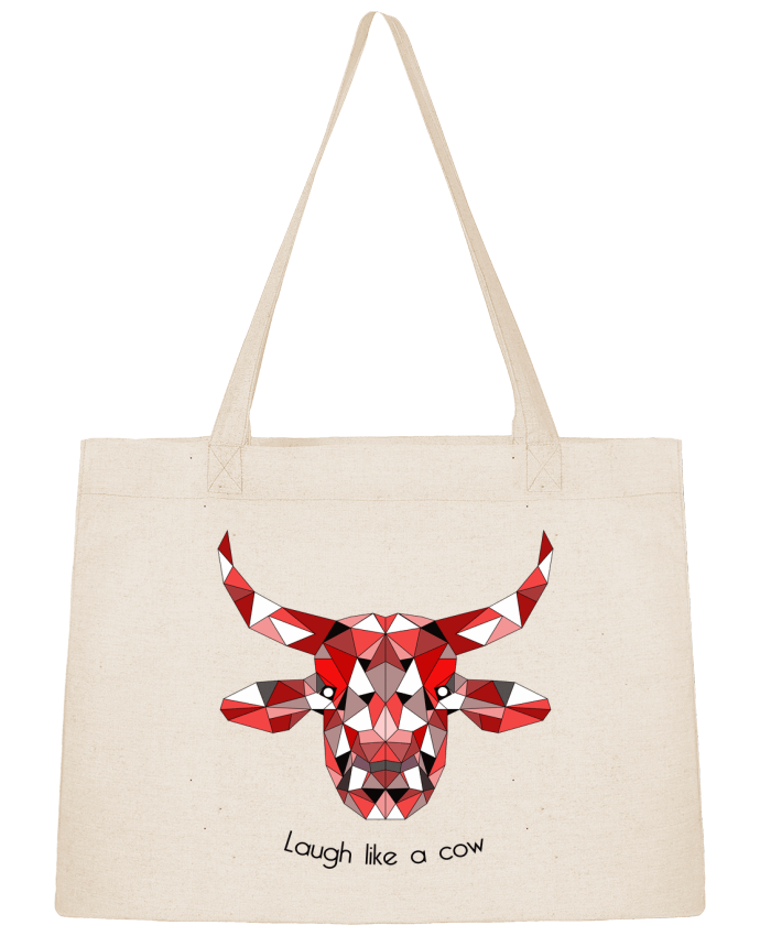 Sac Shopping Low Poly Cow par CycieAndThings