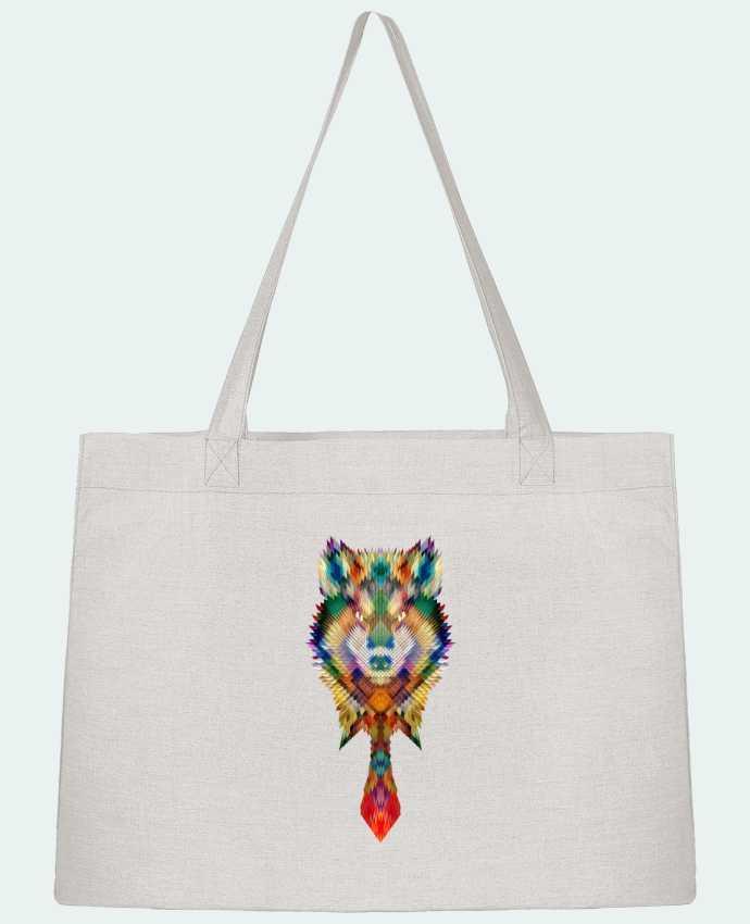 Shopping tote bag Stanley Stella Corporate wolf by ali_gulec