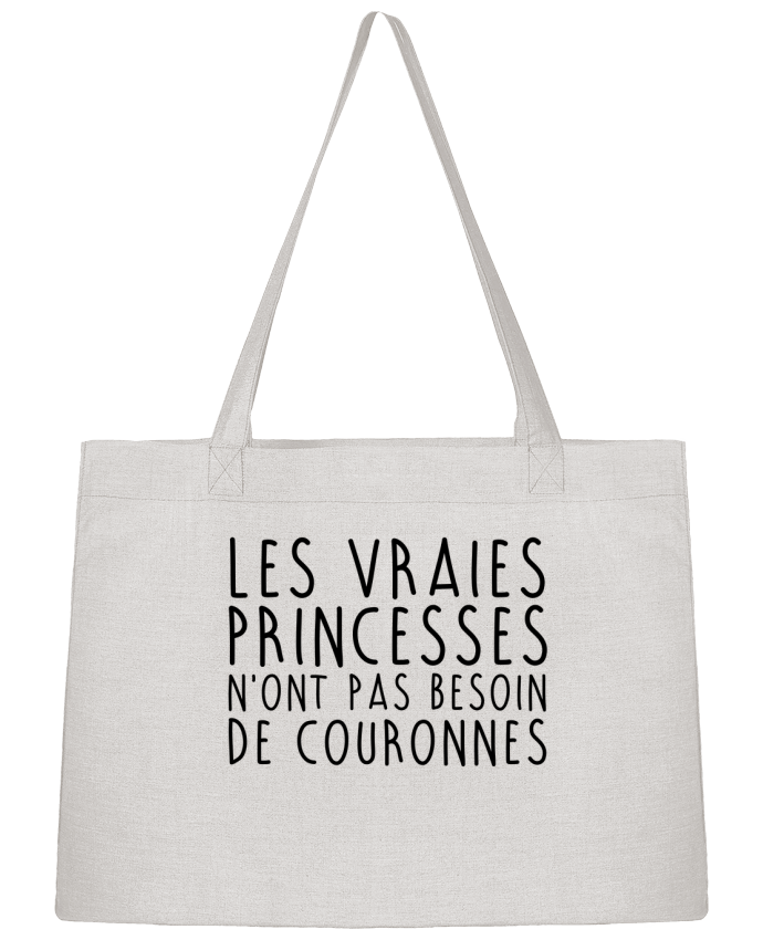 Sac Shopping Les vraies princesses n'ont pas besoin de couronnes par LPMDL