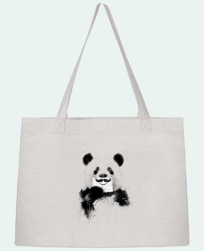 Sac Shopping Funny Panda par Balàzs Solti