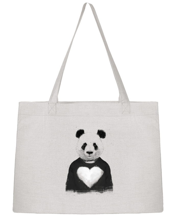 Shopping tote bag Stanley Stella lovely_panda by Balàzs Solti