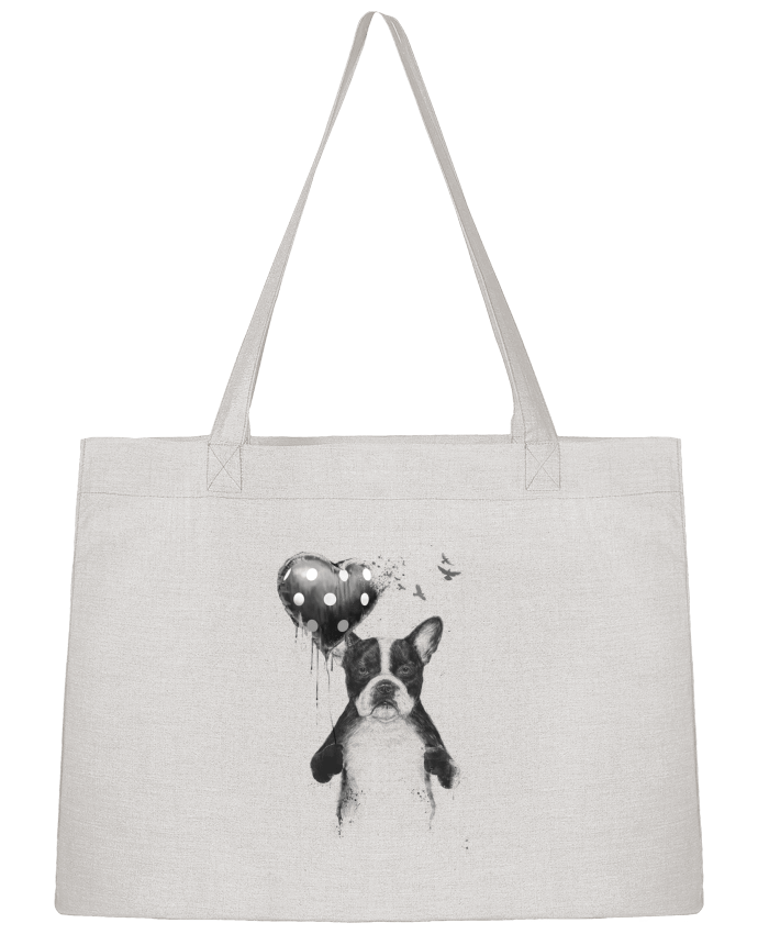 Shopping tote bag Stanley Stella my_heart_goes_boom by Balàzs Solti