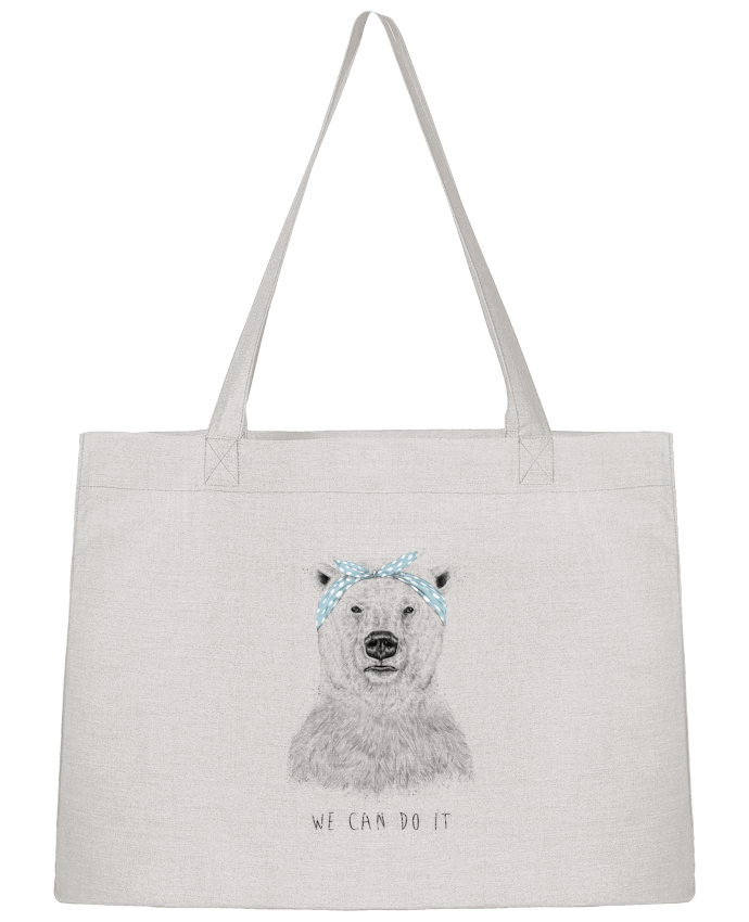 Shopping tote bag Stanley Stella we_can_do_it by Balàzs Solti