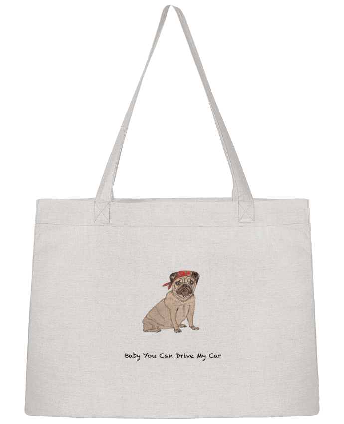 Shopping tote bag Stanley Stella BABY YOU CAN DRIVE MY CAR by La Paloma