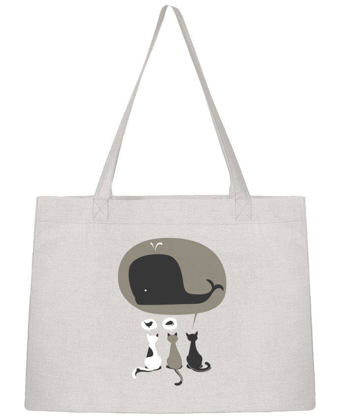 Shopping tote bag Stanley Stella Dream Big by flyingmouse365