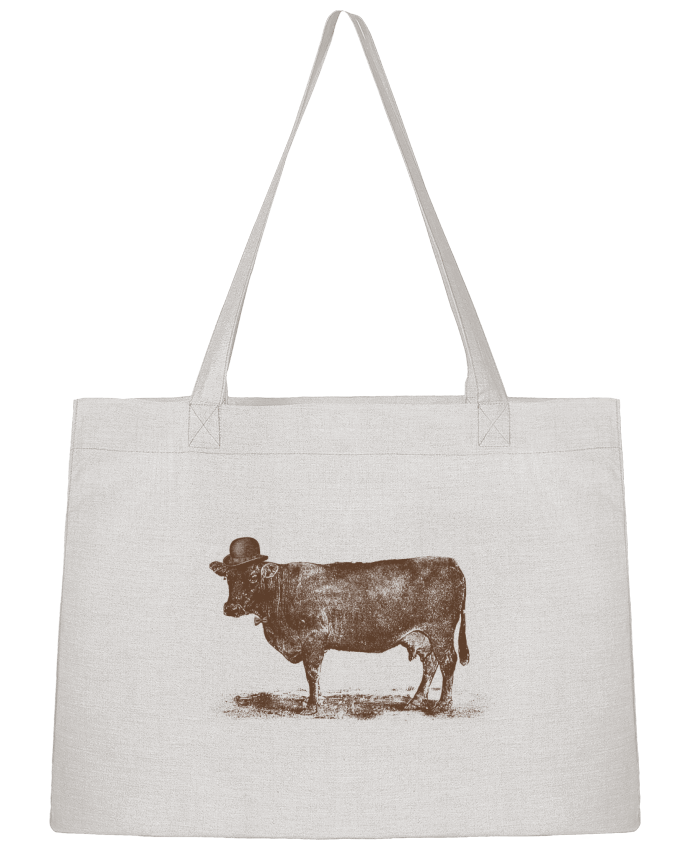 Shopping tote bag Stanley Stella Cow Cow Nut by Florent Bodart