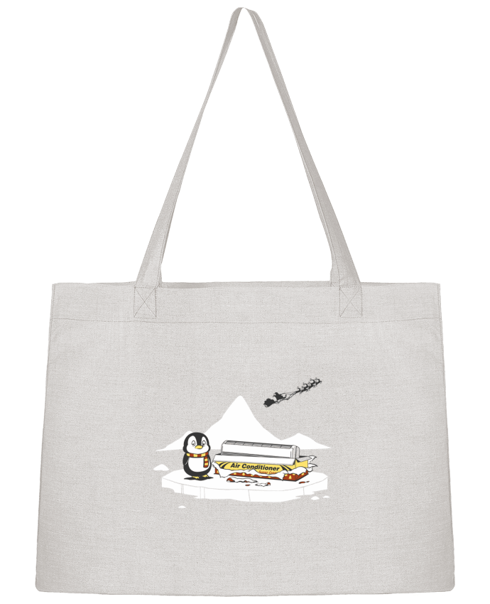 Shopping tote bag Stanley Stella Christmas Gift by flyingmouse365