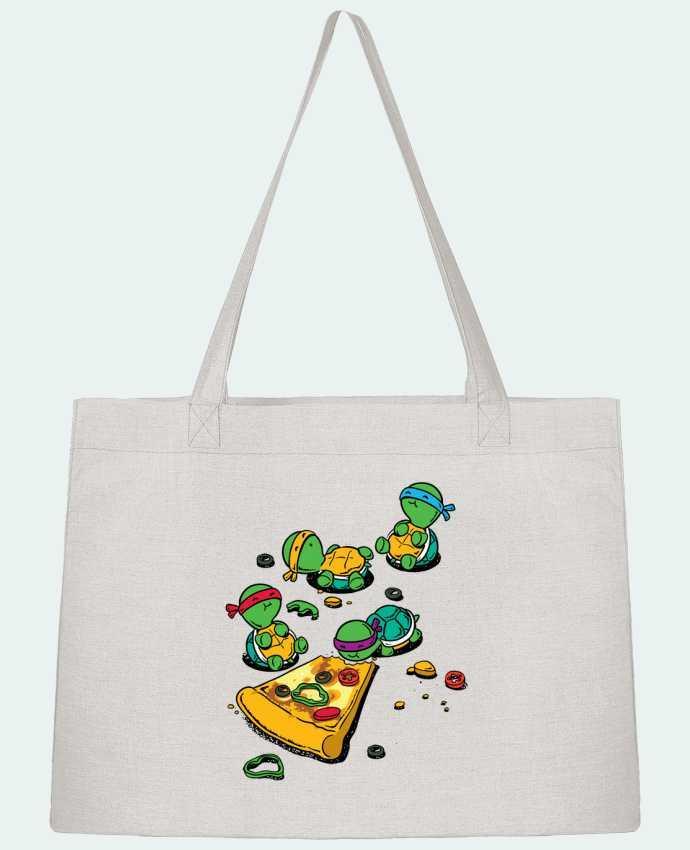 Shopping tote bag Stanley Stella Pizza lover by flyingmouse365