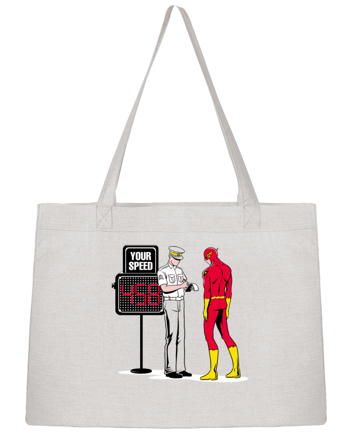 Shopping tote bag Stanley Stella Speed Trap by flyingmouse365