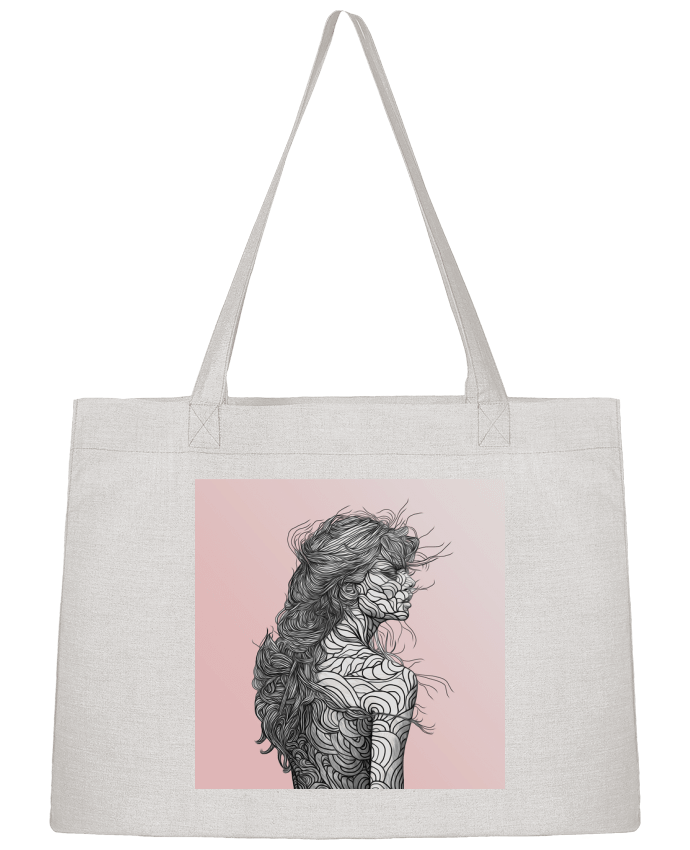 Shopping tote bag Stanley Stella Pinksky by PedroTapa