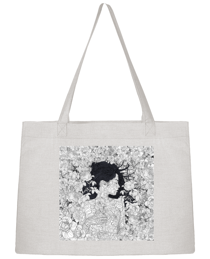 Shopping tote bag Stanley Stella Love and Beauty by PedroTapa