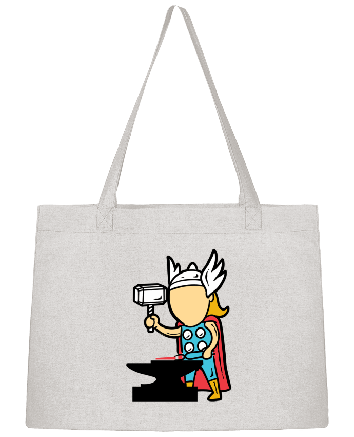 Shopping tote bag Stanley Stella Metal Factory by flyingmouse365