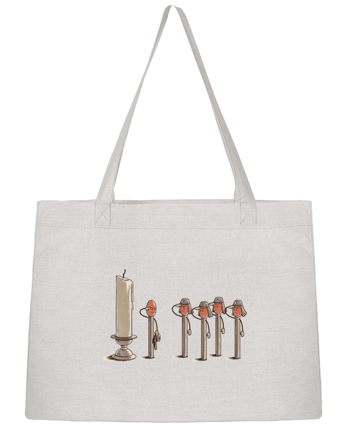 Shopping tote bag Stanley Stella Sacrifice by flyingmouse365