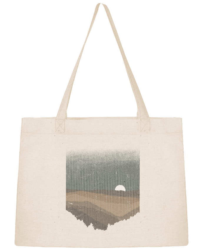 Shopping tote bag Stanley Stella Moonrise Sepia by Florent Bodart
