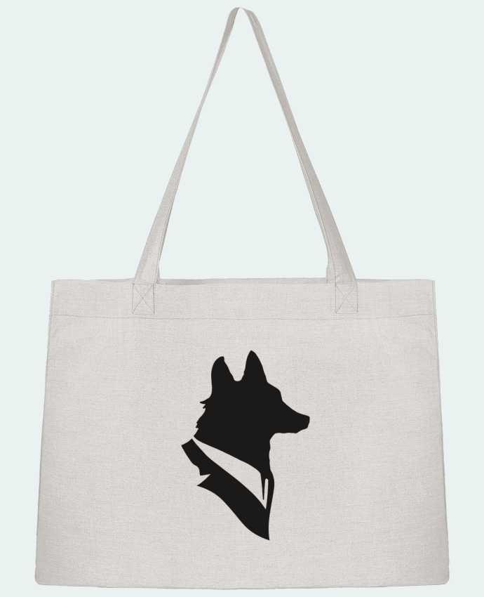 Shopping tote bag Stanley Stella Mr Fox by Florent Bodart