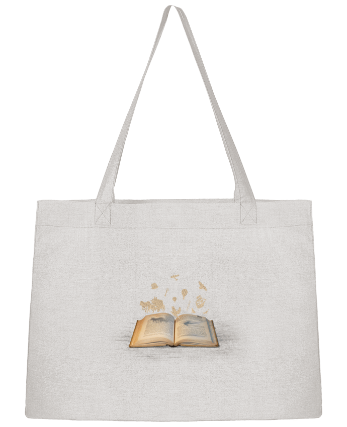 Shopping tote bag Stanley Stella Words take flight by Florent Bodart