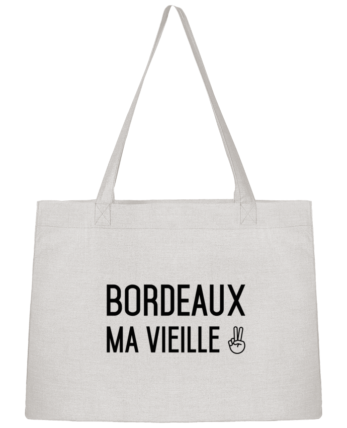 Shopping tote bag Stanley Stella Bordeaux ma vieille by tunetoo