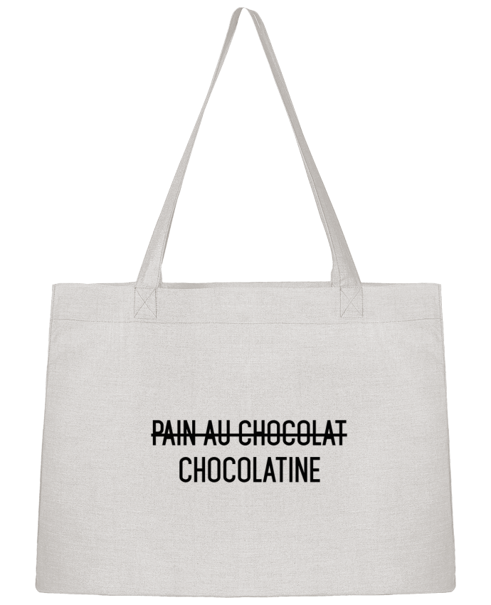 Shopping tote bag Stanley Stella Chocolatine by tunetoo