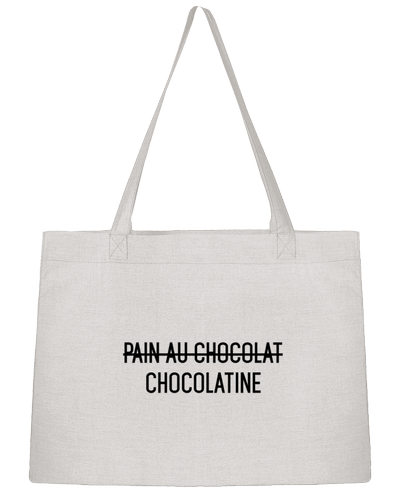 Sac Shopping Chocolatine par tunetoo
