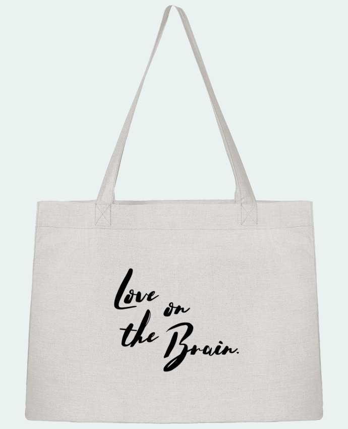 Shopping tote bag Stanley Stella Love on the brain by tunetoo