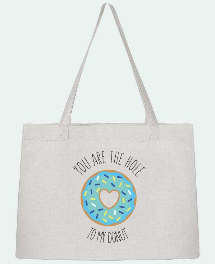 Shopping tote bag Stanley Stella Donut coeur by tunetoo