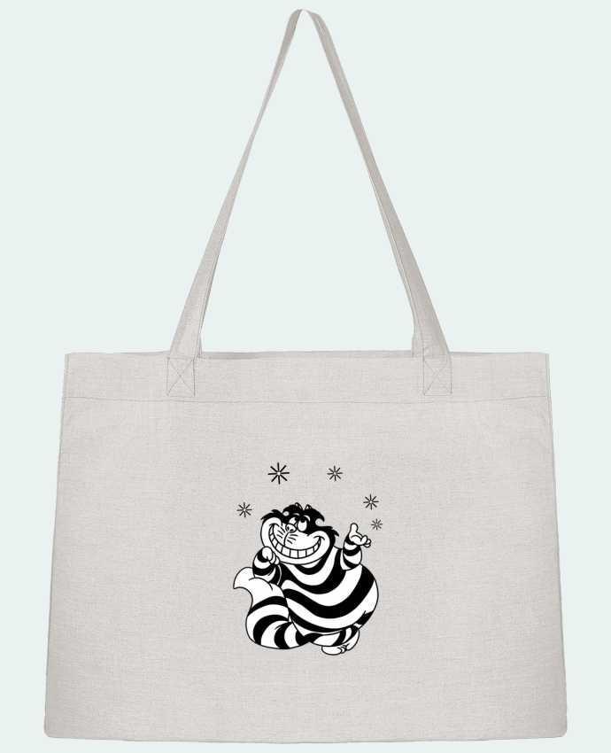 Shopping tote bag Stanley Stella Cheshire cat by tattooanshort